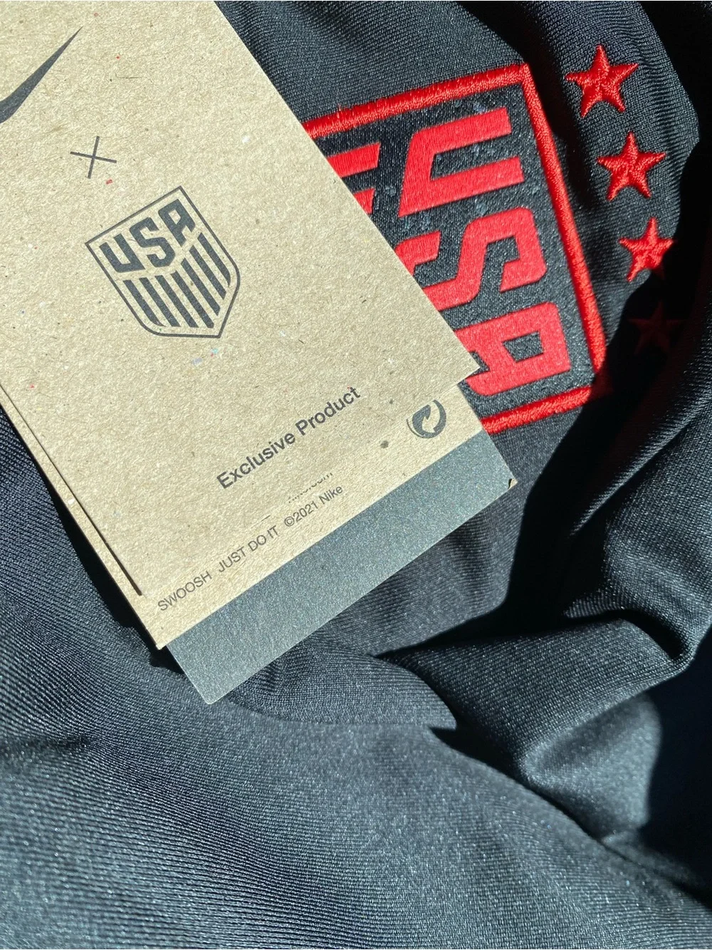 Men's Nike Black USWNT Strike Drill Performance Quarter-Zip Long Sleeve Top new